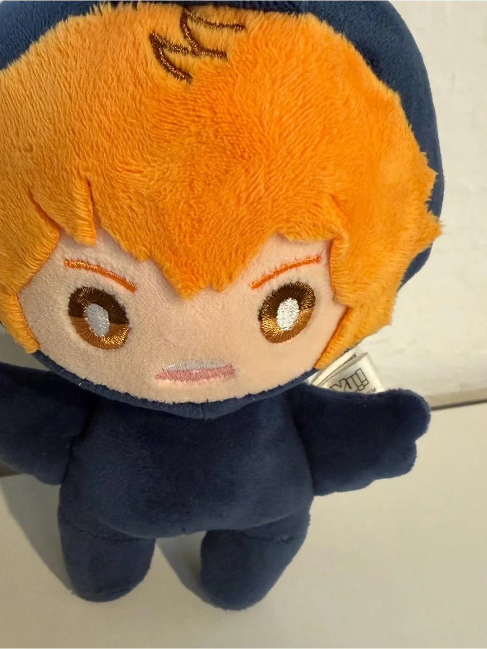 Official Haikyu!! Shoyo Hinata Crow Mascot Plush Keychain,Karasuno High Uniform